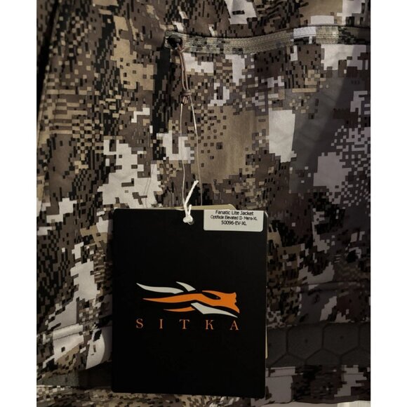 Sitka Fanatic Lite Jacket Optifade Elevated II Men’s - Picture 2 of 4